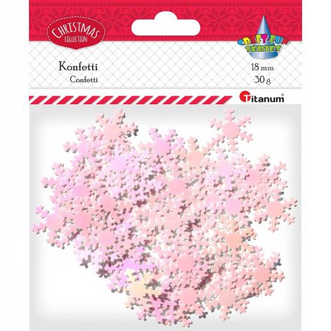 Konfetti Titanum Płatki śniegu, 30g